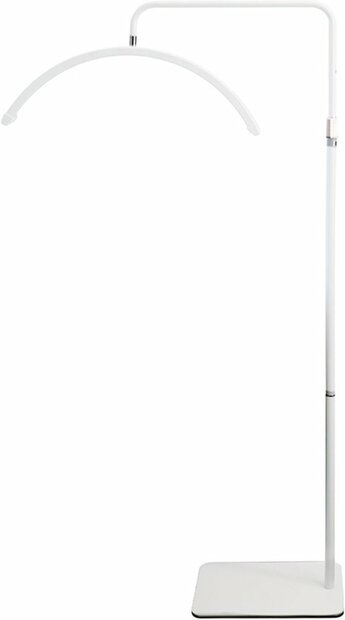Half Moon Light professionele staande LED lamp met smartphone houder 