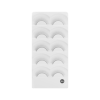 Oefenwimpers -10 paar | wimpers met plakstrip voor oefenhoofd