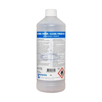 Alcohol 80% - 1 liter desinfectie voor Huid, Instrumenten en Oppervlakken