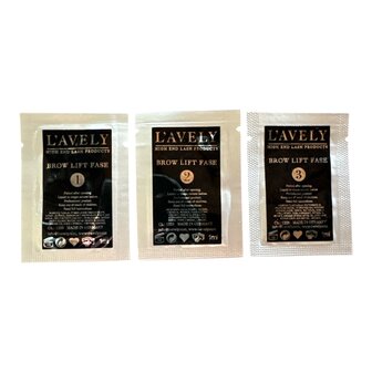 Brow Lift lamination L'Avely sample kit 