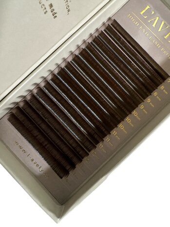 Dark brown L'Avely Mink Lashes Classic Nudes Collection