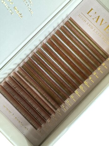 Brown L'Avely Mink Lashes Classic Nudes Collection 