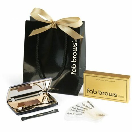 Fab Brows Duo Light Brown/Medium Brown - leverbaar na 12-8-2026