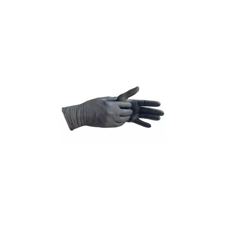 Nitril handschoenen, zwart disposable en poedervrij