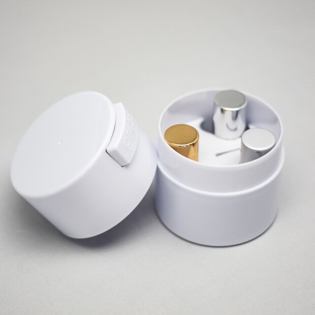 Luchtdichte lijmcontainer in div. kleuren