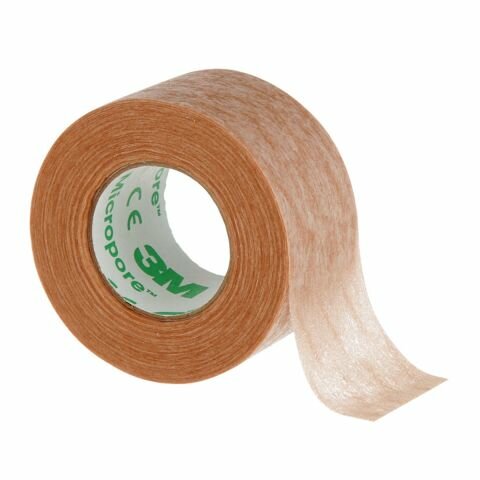3M&trade; Micropore beige 2,5cmx9,1m - medical hypoallergene paper tape 