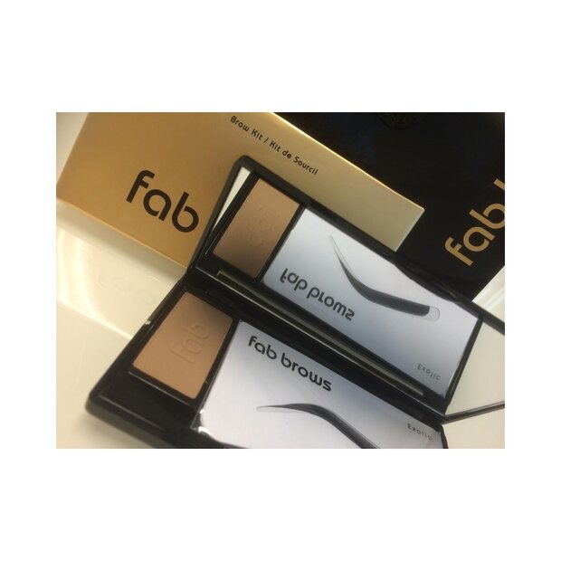 Fab Brows Duo Light Brown/Medium Brown - leverbaar na 12-8-2026